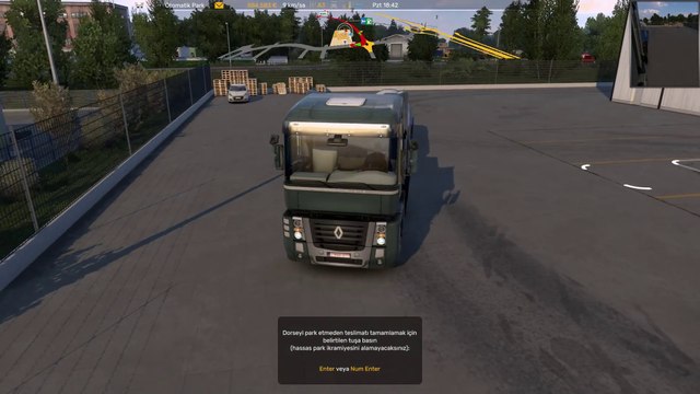 Wind Turbine Tower - Exit: Brussels - Destination: Paris - #Renault Magnum - Euro Truck Simulator 2