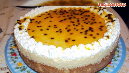 Bolo mousse de maracujá vapt vupt