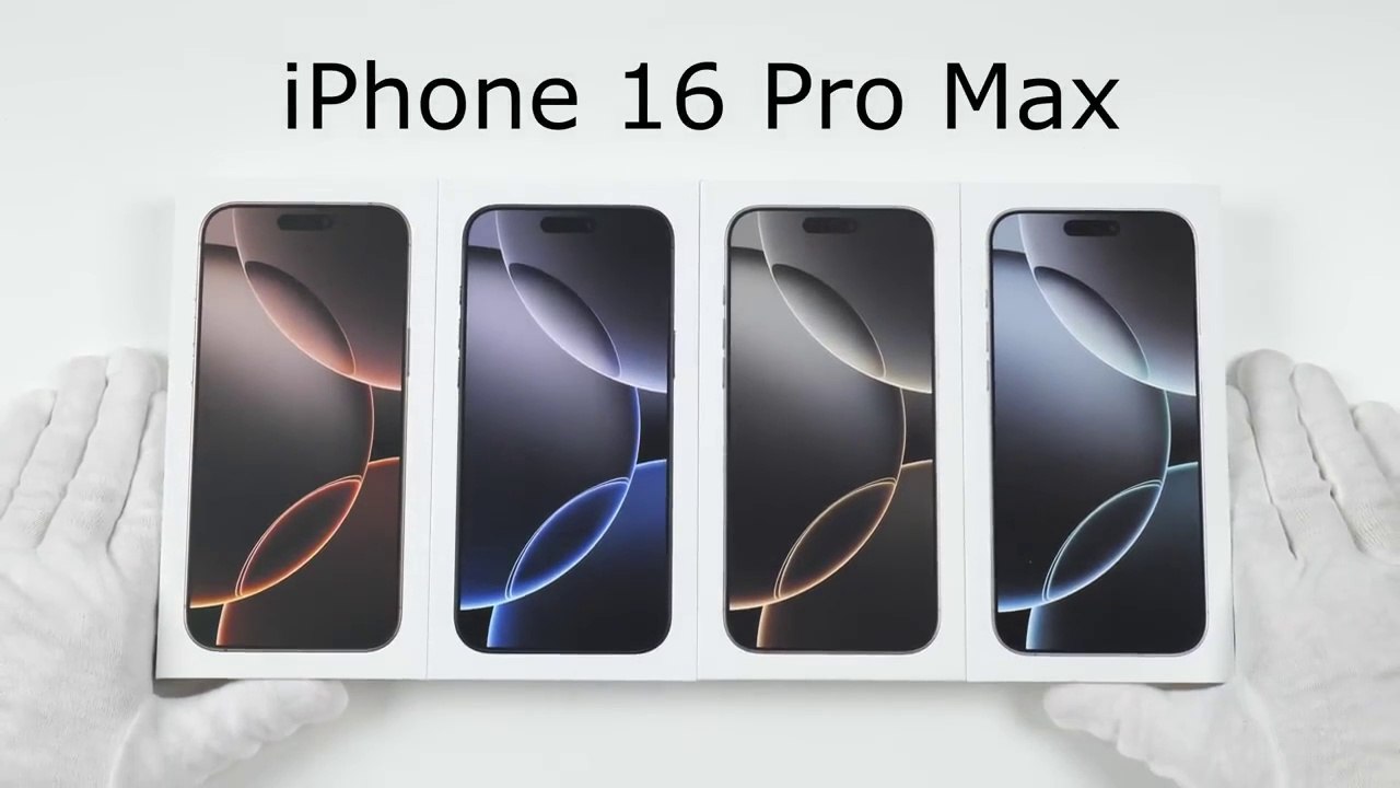 Apple iPhone 16 Pro Max Unboxing - Ultimate Smartphone Gaming Experience__HD