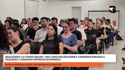 Realizaron "La Tienda Online", una capacitación sobre e-commerce dirigida a pequeñas y medianas empresas misioneras