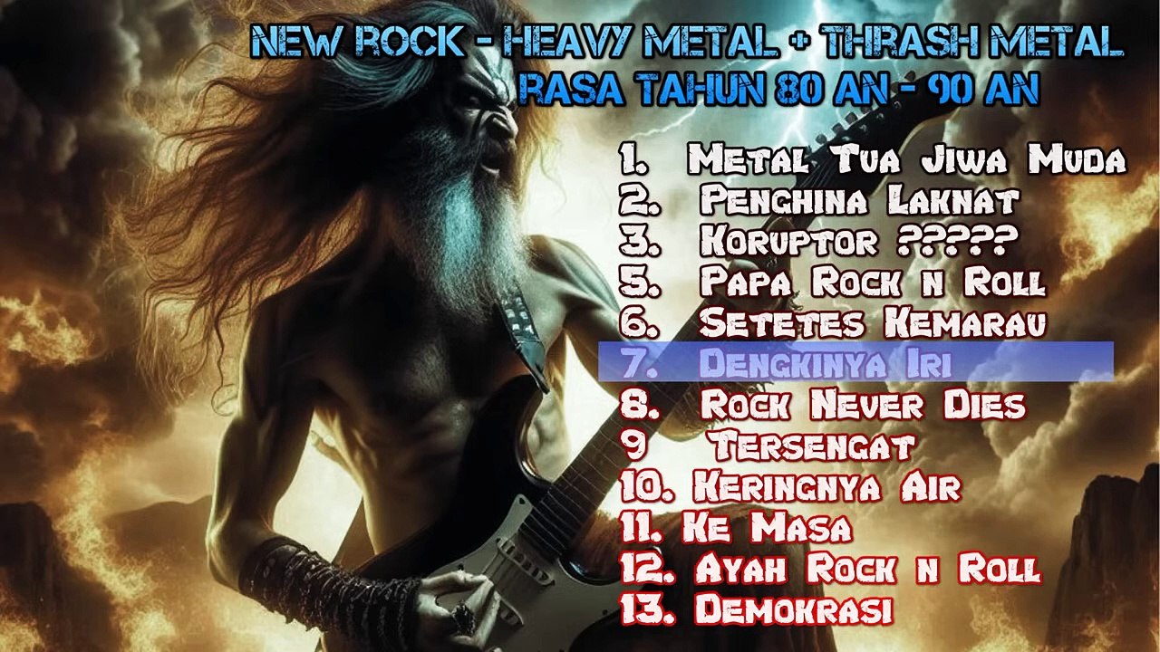 lagu ROCK viral enak didengar , ROCK METAL 80 - 90 AN dengan lagu baru , mengobati rasa rindu