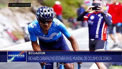 Ruta de Mundial de Ciclismo 2024 DEPORTES TELESUR 23-09-2024