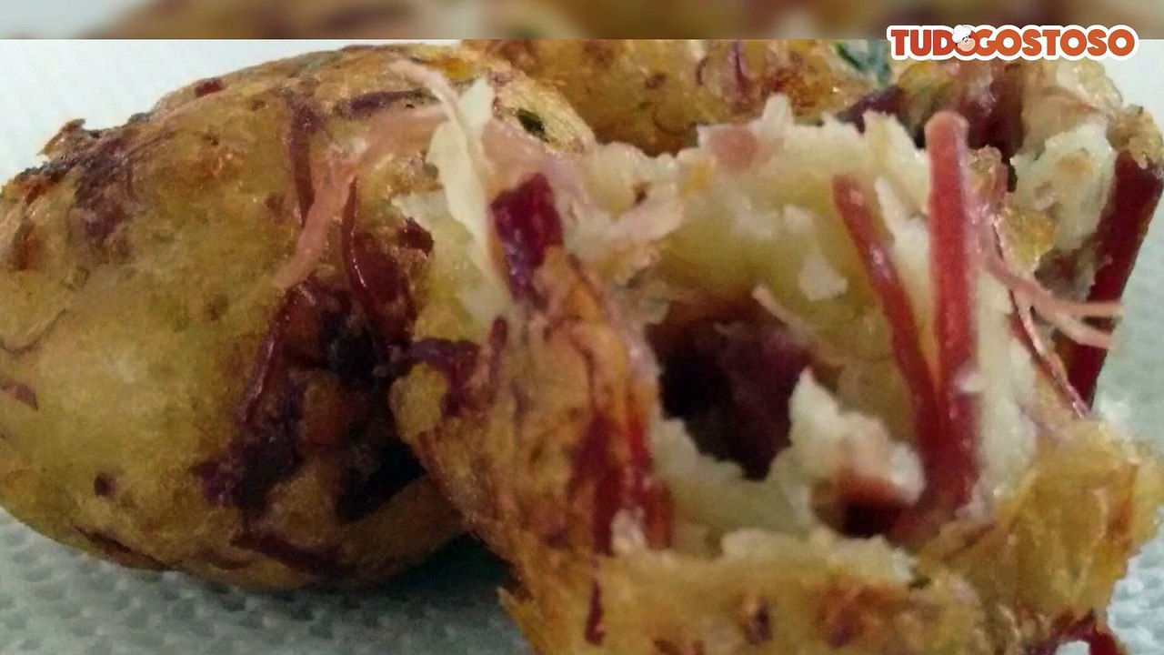 Bolinho de carne seca