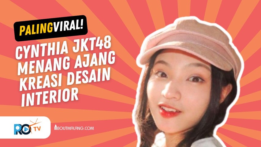 CYNTHIA JKT48 MENANG AJANG KREASI DESAIN INTERIOR DALAM INDUSTRI FILM ARTE ROOM 2024