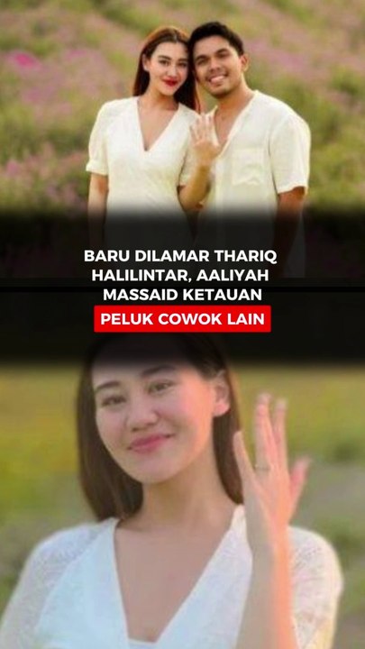 BARU DILAMAR THARIQ HALILINTAR, AALIYAH MASSAID KETAUAN PELUK COWOK LAIN