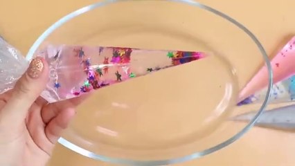 Making GALAXY Slime with Piping Bags! Most Satisfying Slime Video★ASMR★