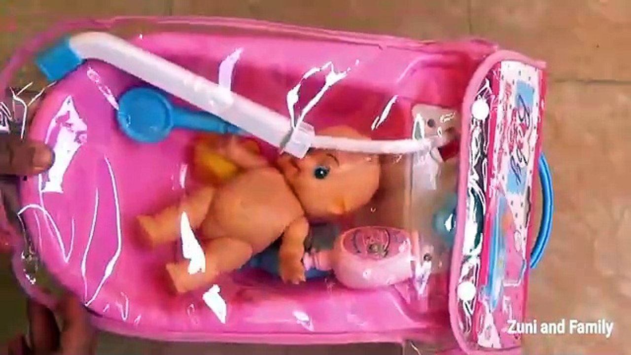 Ternyata Seru Banget  Bermain Boneka Bayi Lucu Mandi ❤ Baby Toddler Doll Bath Time With Chicken