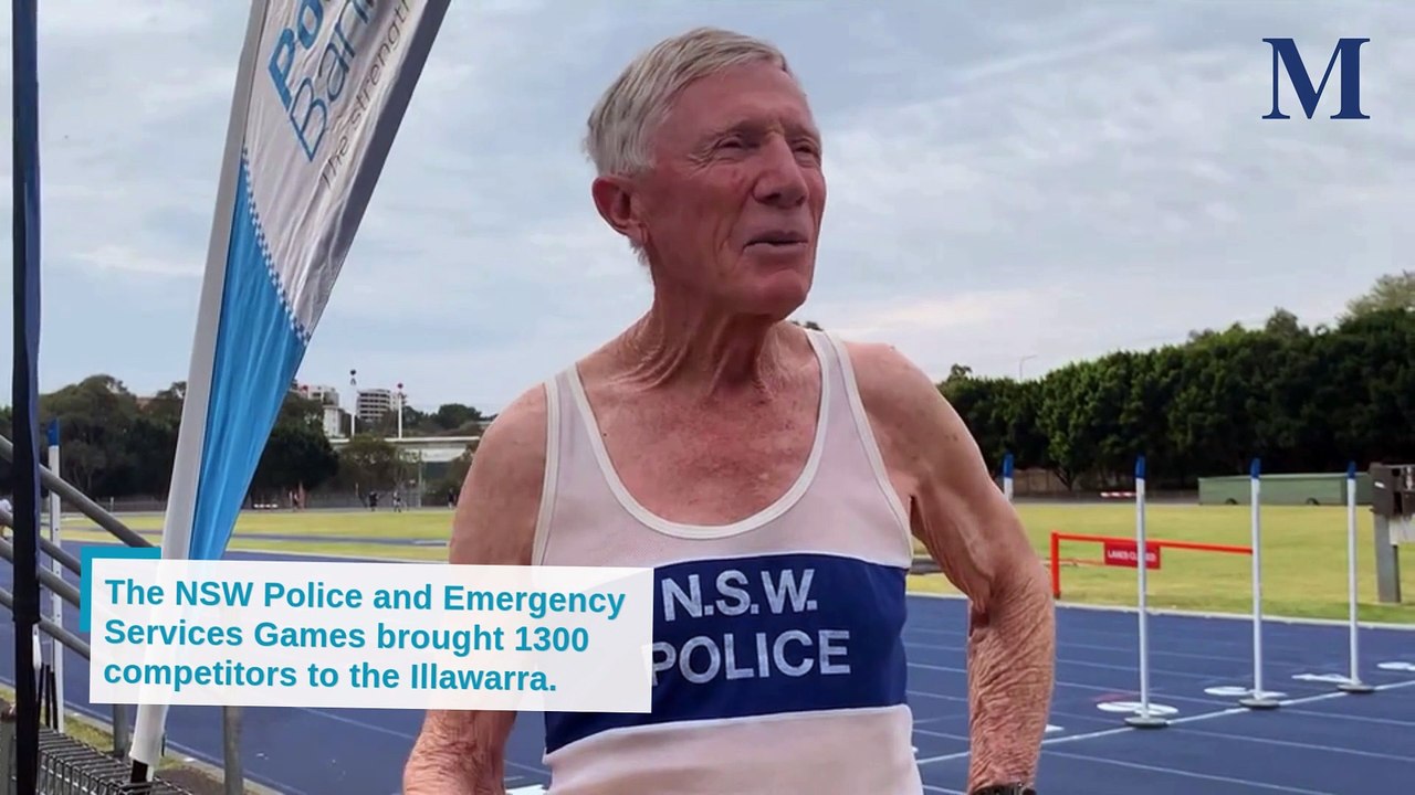 Alan Pollock at the NSW Police and Emergency Services Games | September 25, 2024 | Illawarra Mercury