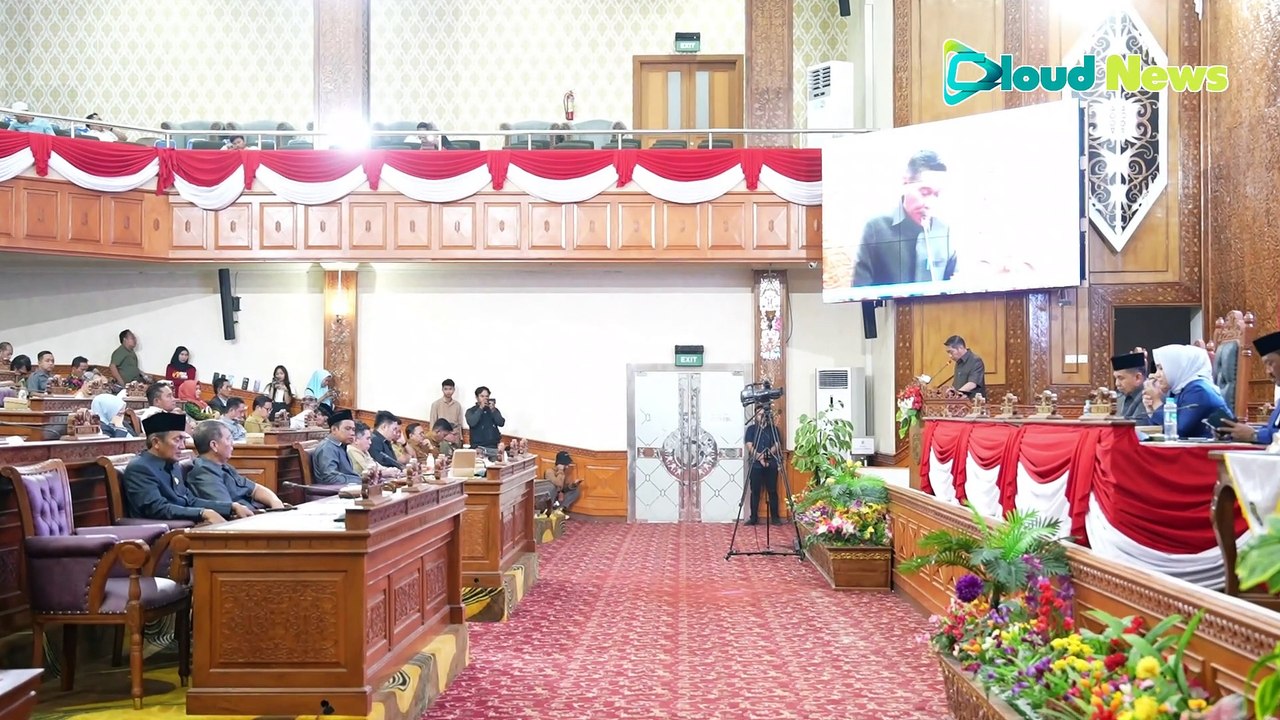 DPRD Kutim Gelar Rapat Raripurna Ke-33: Penandatanganan Nota Kesepakatan KUA Dan PPAS TA.2024