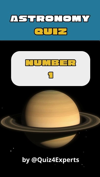 Test Your Astronomy Knowledge: Only Real Experts Will Pass! "