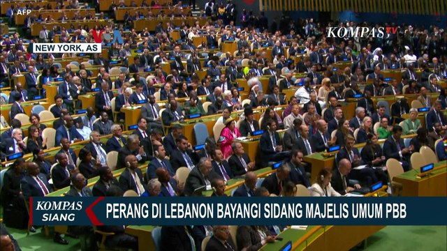 Sidang Majelis Umum PBB di New York Soroti Serangan Israel terhadap Lebanon!
