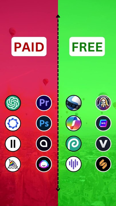 Paid VS Free ai tools, free ai tools, free ai apps, best ai tools 2024, #freeaitools #aitools #freeaiapps #aiplustools