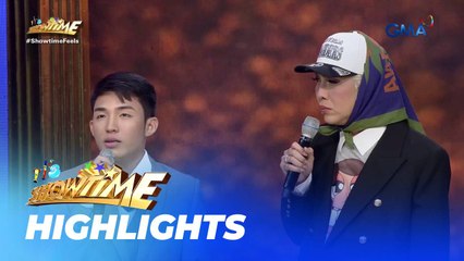 It's Showtime: ‘David Licauco,’ willing bumalik bilang Darren Espanto! (Kalokalike)