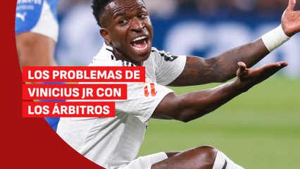 Download Video: Vinicius y sus problemas con los árbitros: así fue su mofa con el cuarto al marcharse sustituido