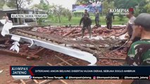 Diterjang Angin Beliung Disertai Hujan Deras, Sebuah Joglo Ambruk