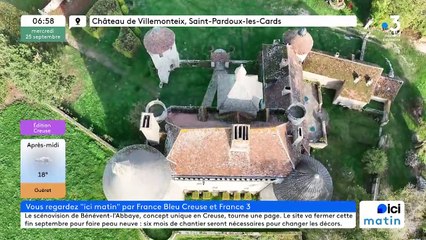 25/09/2024 - ICI Matin France Bleu Creuse en vidéo