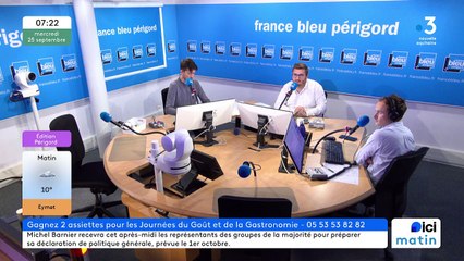 25/09/2024 - ICI Matin France Bleu Périgord en vidéo
