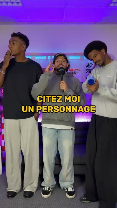 CITEZ MOI UN PERSONNAGE…