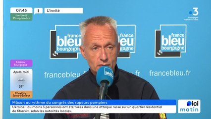 Bertrand Lepoutère, directeur départemental adjoint du SDIS 21