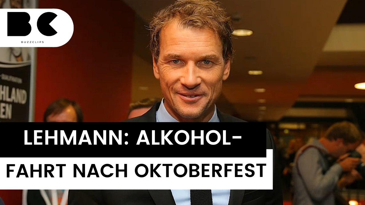 Jens lehmann: alkoholfahrt nach oktoberfest-besuch?