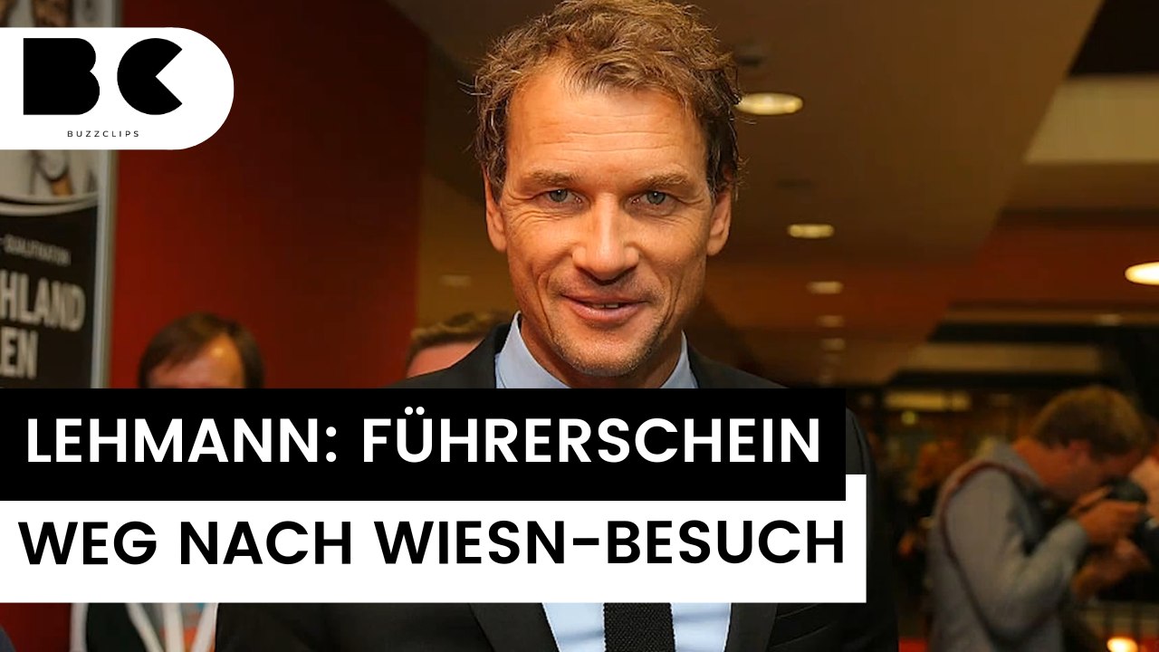 Polizei stoppt betrunkenen Jens Lehmann nach Wiesn-Besuch
