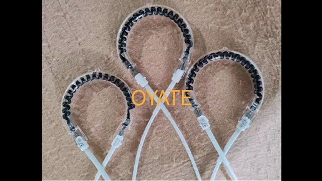 Round shape infrared quartz heat lamps OYATE carbon fiber heat lamps