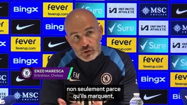 Maresca : “Nkunku et Jackson sont tous deux fantastiques”