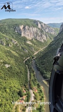 emGAZELA H-45 (SA342) Soko - Vrbas kanjon Tijesno Karanovac Banja Luka S24+ 2024