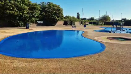 Inside Hilsea Lido
