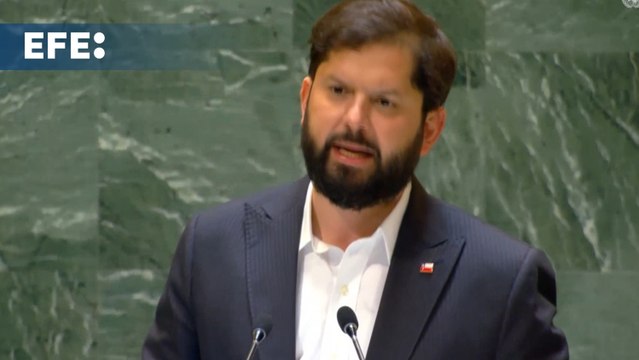Gabriel Boric en la ONU: Me niego a elegir entre el terrorismo de Hamás y el genocidio de Israel