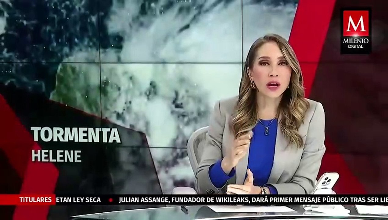 Medidas de prevención en Quintana Roo y Yucatán ante la tormenta tropical 'Helene'