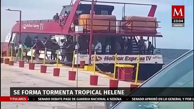 Tormenta tropical 'Helene' podría convertirse en huracán en Quintana Roo