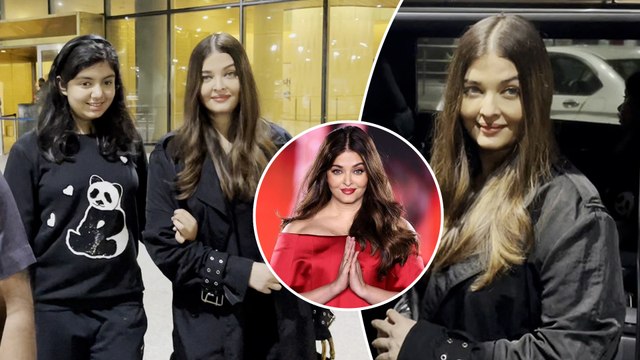Aishwarya Rai And Aaradhya Bachchan Return To Mumbai After Attending Paris Fashion Week