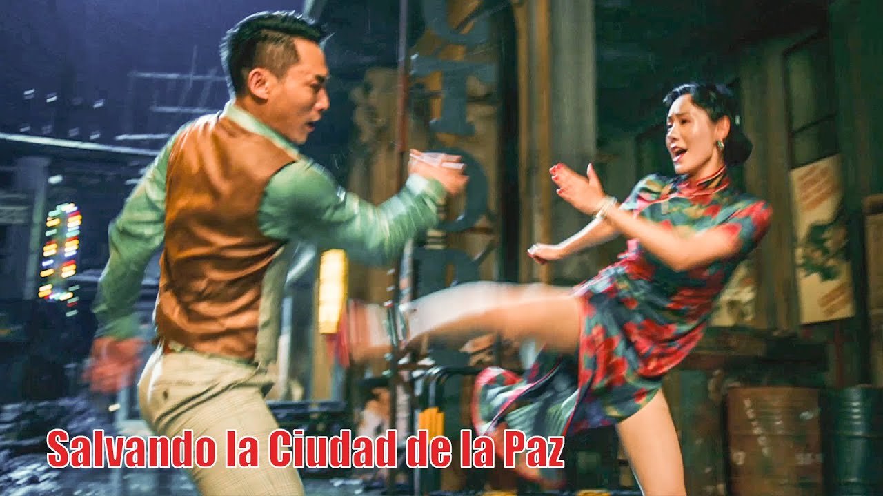 Salvando la Ciudad de la Paz  Pelicula de Accion de Kung Fu  Completa en Español HD