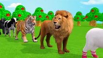Paint _ Animals Duck, Cow, Gorilla, Lion, chicken, Elephant, Fountain Crossing Turtle Cartoon Game