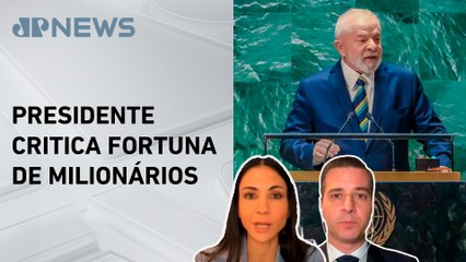 Como foi o discurso de Lula na Assembleia da ONU? Amanda Klein e Cristiano Beraldo analisam