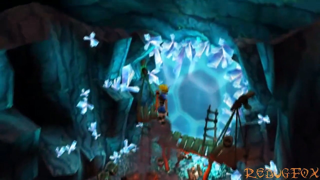 FLYING IN JAK & DAXTER - Flying over the Vulcano Canyon