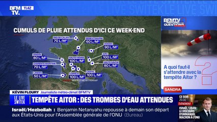À quoi faut-il s'attendre avec la tempête Aitor qui va frapper la France? BFMTV répond à vos questions