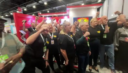 Protest erupts at Labour conference against winter fuel cuts