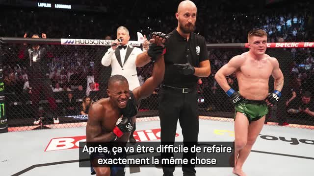 UFC Paris 3 - Taylor Lapilus : On est le meilleur public du monde
