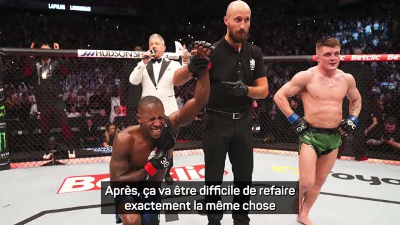UFC Paris 3 - Taylor Lapilus : "On est le meilleur public du monde"