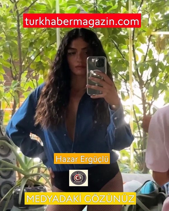 Hazar Ergüçlü kamera karşısına geçti! Son pozları nefes kesti