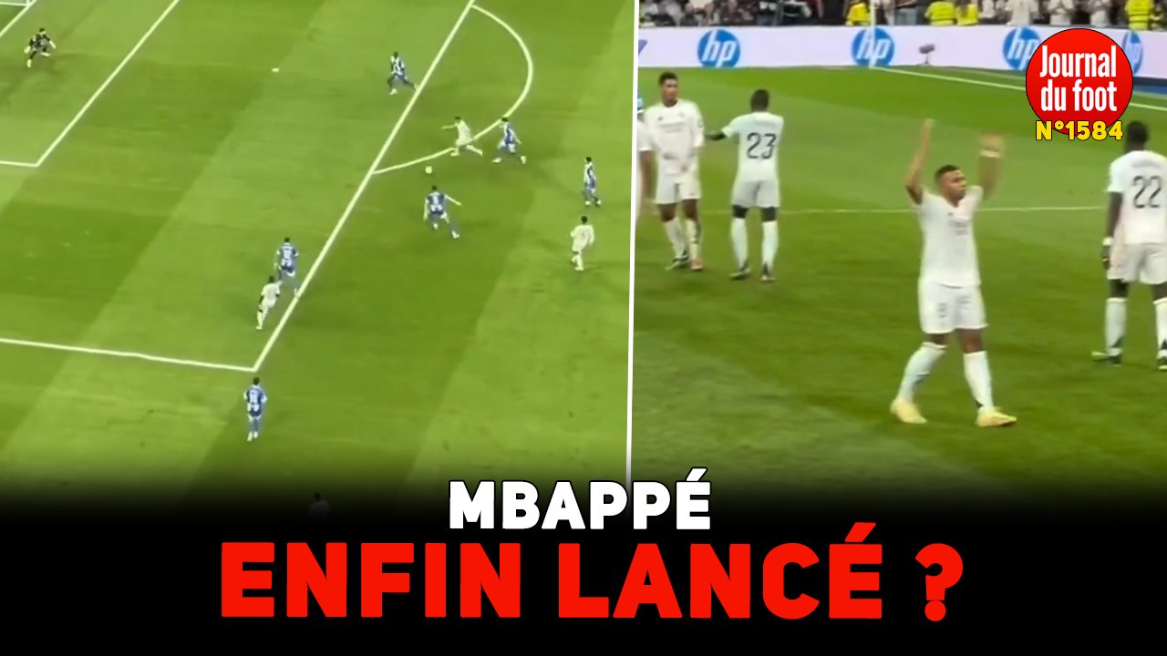 Real : MBAPPÉ enfin lancé ? son joli but vu des tribunes !