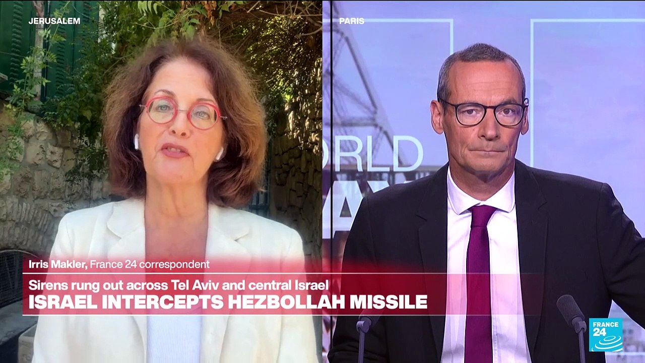 Hezbollah fires a missile at Tel Aviv in deepest strike yet after Israel bombardment in Lebanon