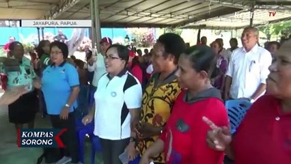 Kampanye calon Gubernur Papua Dukung Program Presiden Terpilih Makan Bergizi di Sekolah
