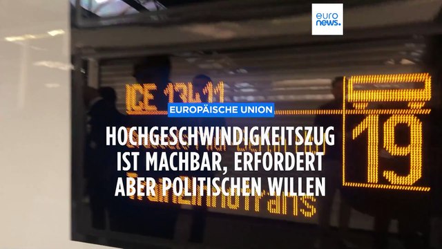Hochgeschwindigkeit oft Fehlanzeige: Wie kann man das europäische Eisenbahnnetz schneller machen?