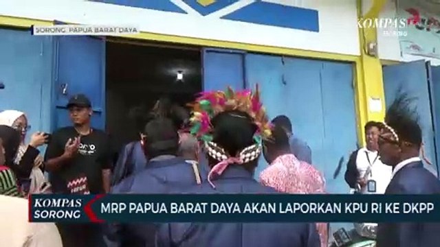 Diduga Langgar Kode Etik MRP Papua Barat Daya Akan Laporkan KPU RI ke Bawaslu dan DKPP RI