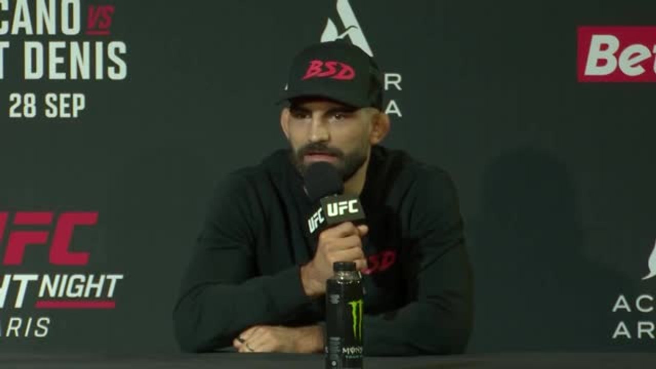 UFC Paris 3 - Saint Denis avant d'affronter Moicano : "Ça va être un beau combat"