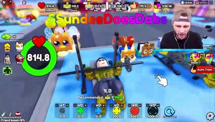 Workout Simulator in Roblox