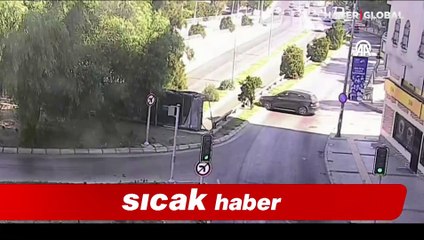 İzmir'de otomobil alt geçide düştü: 3 ölü, 2 ağır yaralı